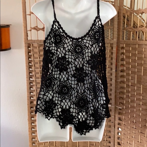 Knit bathing suit cover-up top - Picture 3 of 3